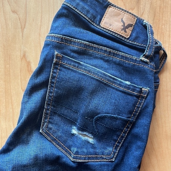 American Eagle Outfitters Distressed Jegging Jeans - Picture 2 of 10